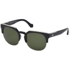 Balenciaga BA0021-01B-54 Shiny Black / Gradient Smoke Sunglasses