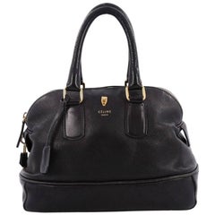 Used Celine Bowling Bag Leather Medium