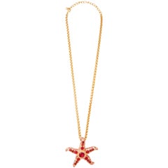 Kenneth Jay Lane Starfish Necklace 