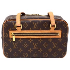 Louis Vuitton Cite MM Monogram Canvas Shoulder Bag