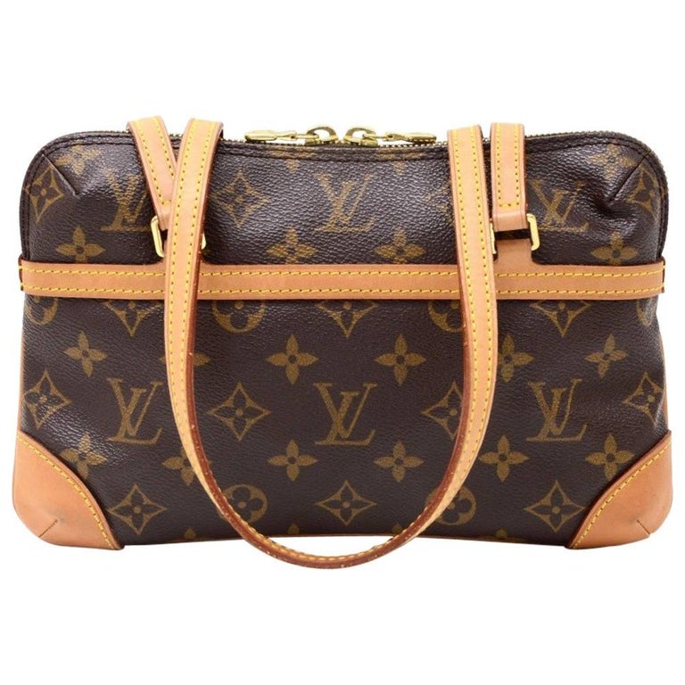 Vintage Louis Vuitton LV Monogram Mini Coussin Leather Shoulder