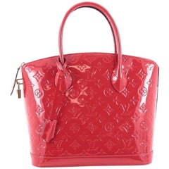 Louis Vuitton Lockit Handbag Monogram Vernis PM