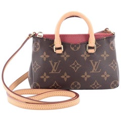 Louis Vuitton Pallas Tote Monogram Canvas Nano 10