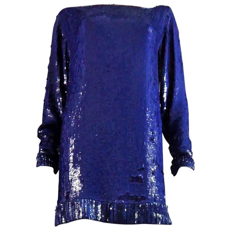 Yves Saint Laurent Rive Gauche Sweater Dress