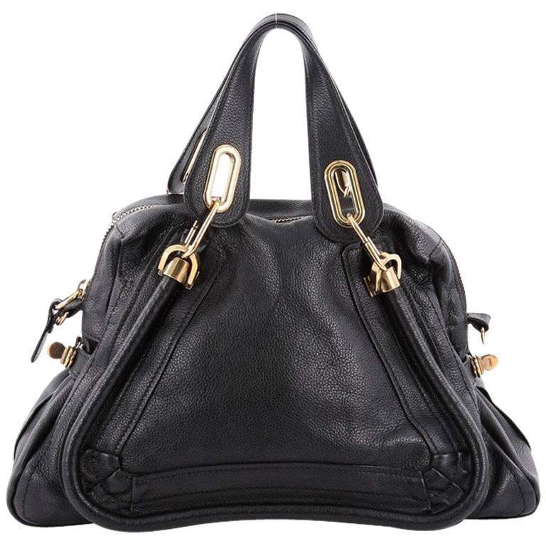 Chloe Paraty Top Handle Bag Leather Medium at 1stDibs