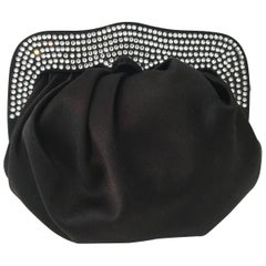 St. John Silk & Swarovski Crystal Encrusted Evening Bag 6