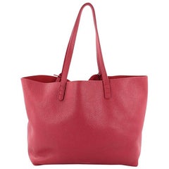 Mansur Gavriel Soft Tote with Pouch Tumbled Leather Large