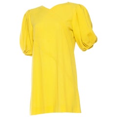 Jean Muir Lightweight Mod Yellow Dress