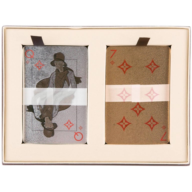 Set of Louis Vuitton Playing Cards