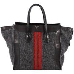 Celine Luggage Handbag Racer Felt Mini