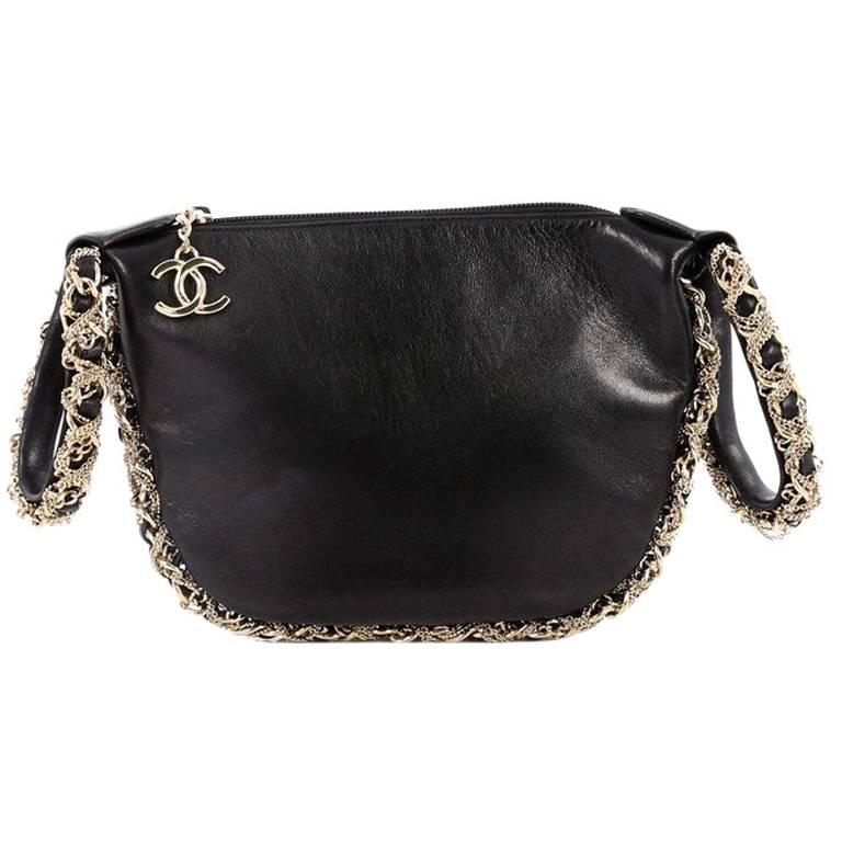 Chanel Twisted Chain Hobo Lambskin Mini at 1stdibs