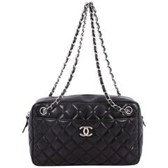 Chanel Camera Case Bag Quilted Lambskin Medium