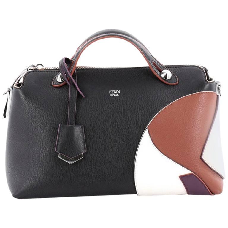 Fendi Marquetry By The Way Satchel Leather Small