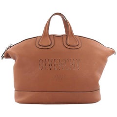 Givenchy Nightingale Satchel Waxed Leather Large