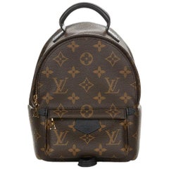 Louis Vuitton  Mini Monogram 872484 Brown Coated Canvas