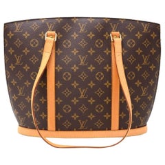 Louis Vuitton Babylone Monogram Canvas Tote Shoulder Bag