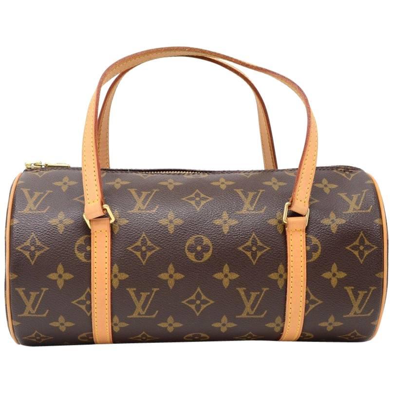 Louis Vuitton Papillon 27 Monogram Canvas Hand Bag 