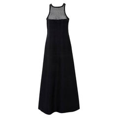 Maxivestido Courreges Línea A sin mangas