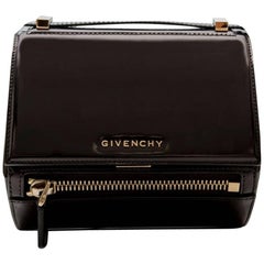 Givenchy Pandora Box Mini Patent Leather Shoulder Bag
