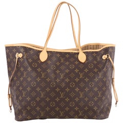 Used Louis Vuitton Neverfull Tote Monogram Canvas GM