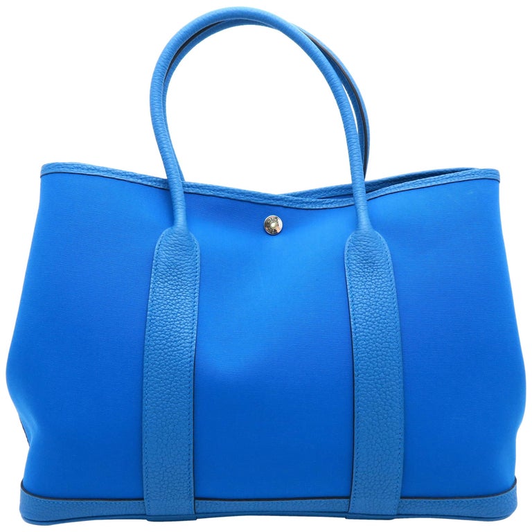 Hermes Garden Party Tote Leather 36 at 1stDibs