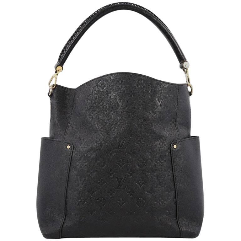 Louis Vuitton Bagatelle Hobo Monogram Empreinte Leather at 1stdibs