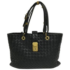 Bottega Veneta Capri Tote Intrecciato Nappa Small