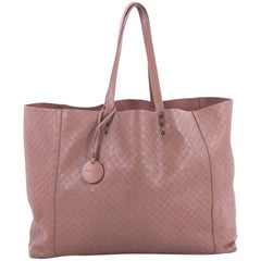 Bottega Veneta Tote Butterfly Embossed Intrecciomirage Intarsio Leather L