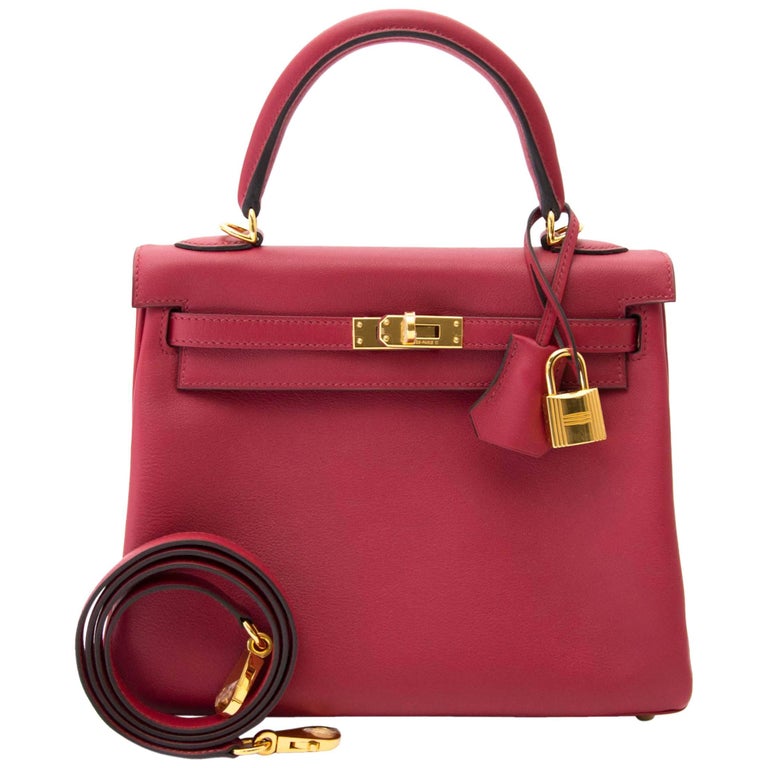 Hermès Kelly 25, Rouge Grenat – Iconics Preloved Luxury