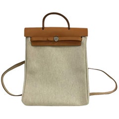 Hermes Herbag Backpack Toile 2