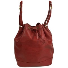 Louis Vuitton Noe Handbag Epi Leather Large 