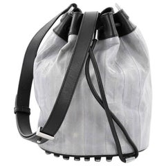 Alexander Wang Alpha Bucket Bag Eel Skin