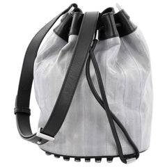 Alexander Wang Alpha Bucket Bag Eel Skin 