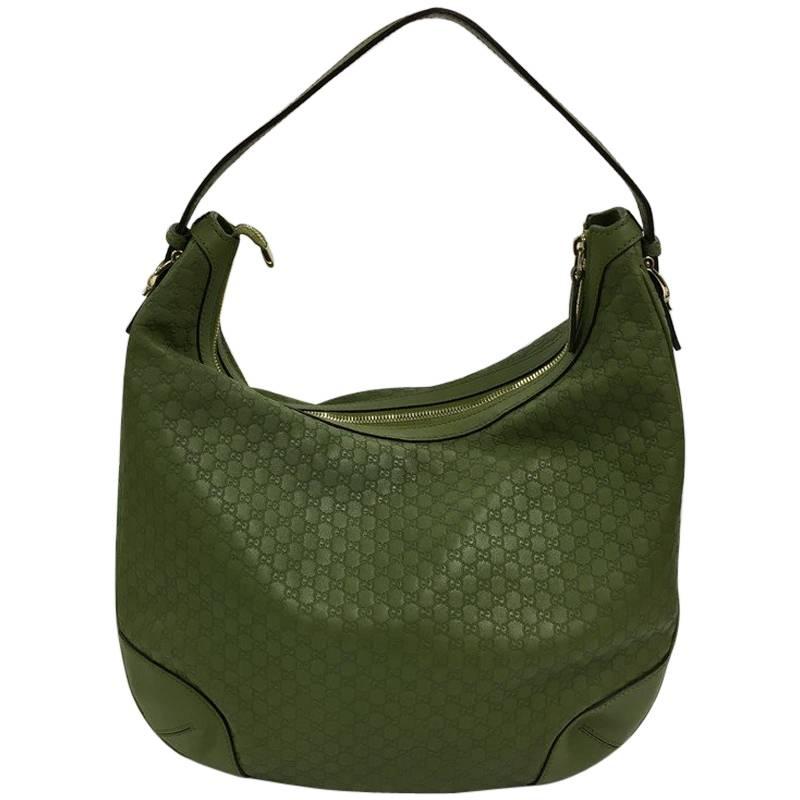 Gucci Nice Hobo Microguccissima Leather Medium