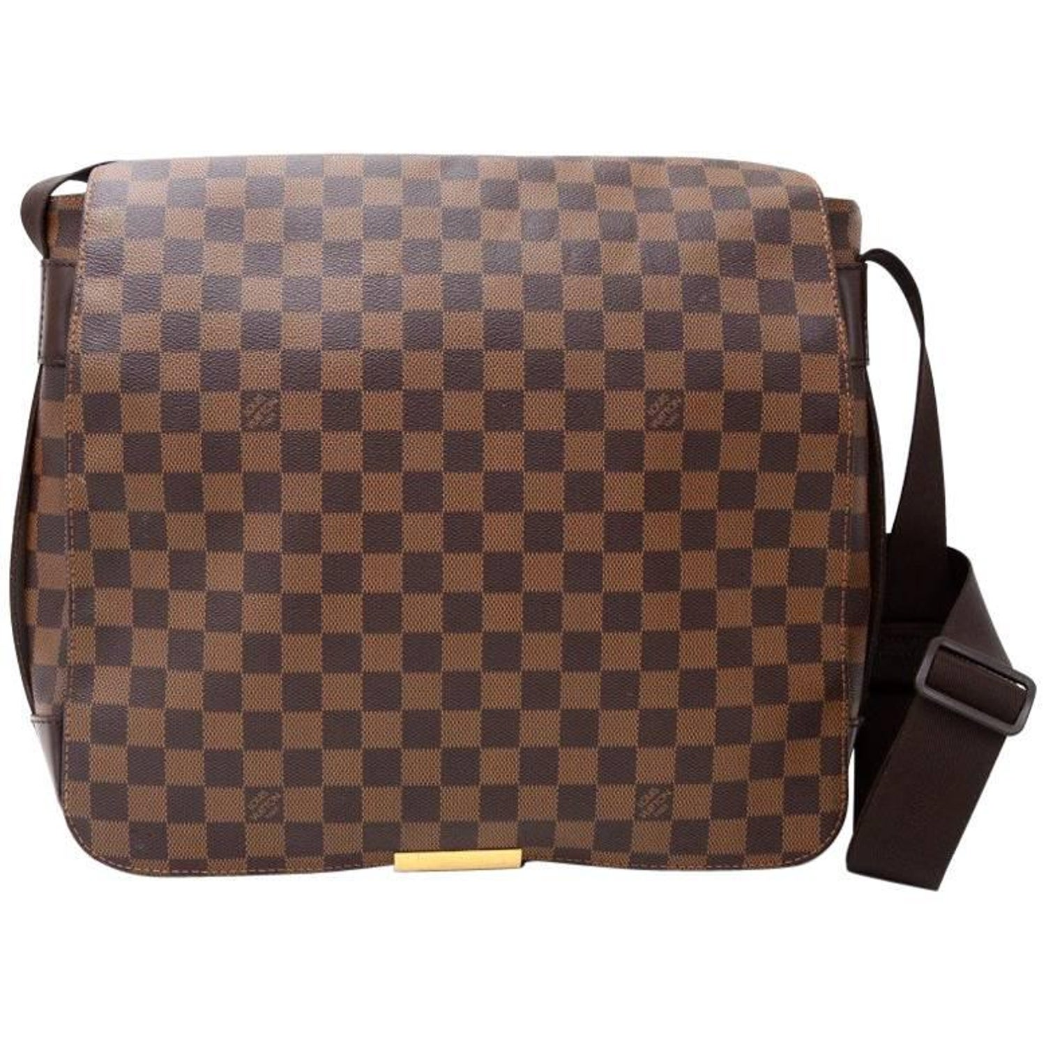 Louis Vuitton - Authenticated Bastille Bag - Cloth Brown for Men, Good Condition
