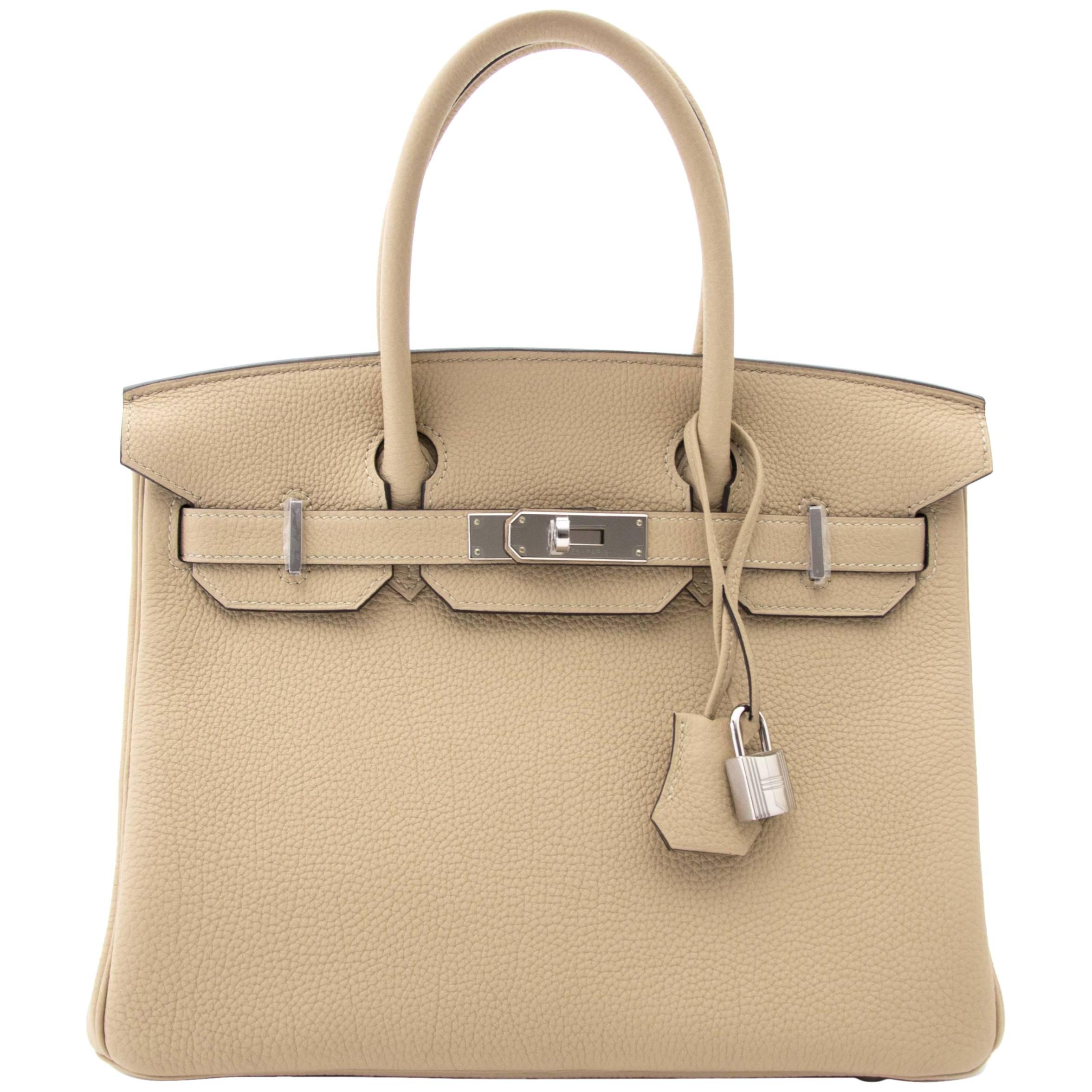 Hermes Birkin 30 Togo Trench PHW at 1stDibs | hermes phw meaning, phw ...