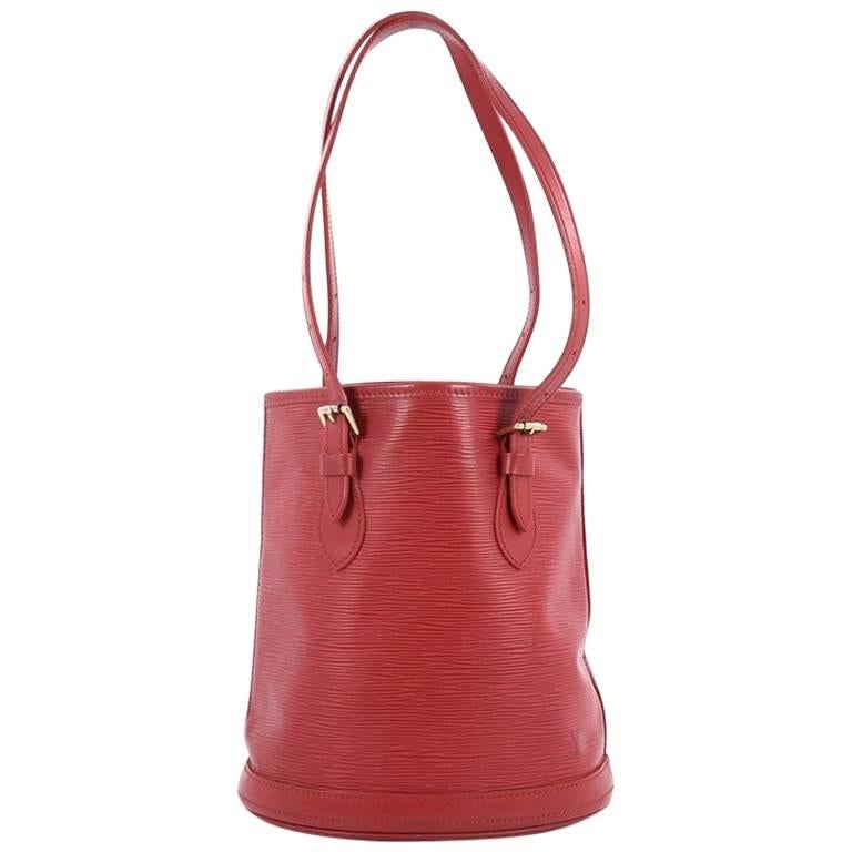 Louis Vuitton Petit Bucket Bag Epi Leather