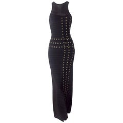 Herve Leger Bandage Eyelet Dress 4