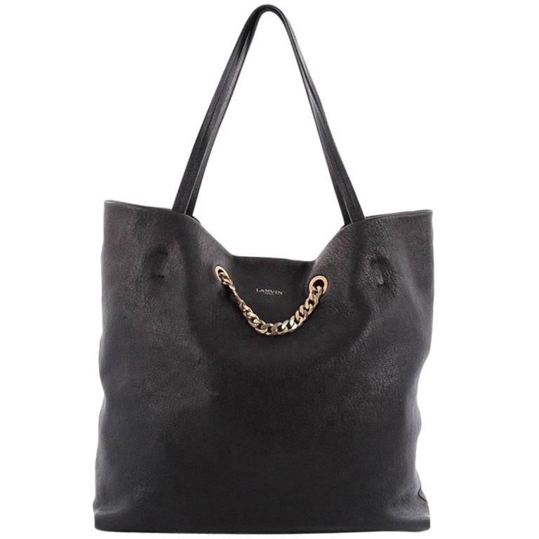 Lanvin Carry Me Tote Leather Medium