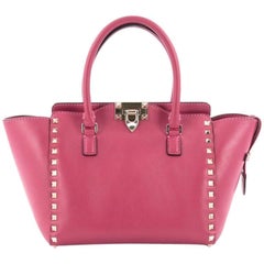 Valentino Rockstud Tote Rigid Leather Small 9