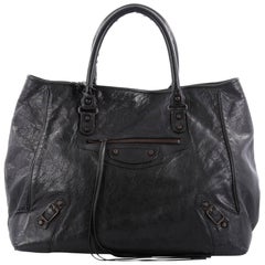 Balenciaga Tote Classic Studs Leather Small