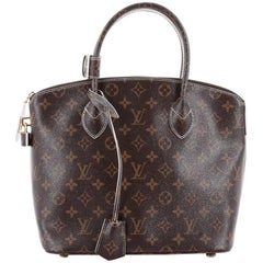 Louis Vuitton Lockit Handbag Monogram Fetish Canvas