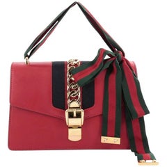 Used Gucci Sylvie Shoulder Bag Leather