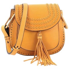 Chloe Hudson Handbag Whipstitch Leather Small