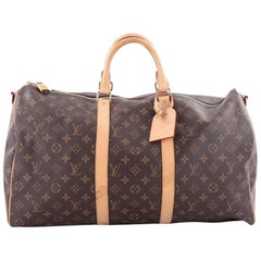 Louis Vuitton Keepall Bandouliere Bag Monogram Canvas 50 5