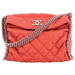 Chanel Chain Around Hobo Quilted Washed Lambskin