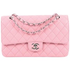 Chanel Classic Double Flap Bag Quilted Caviar Medium