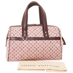 LOUIS VUITTON Einkaufstasche aus rosa Monogramm-Leinwand