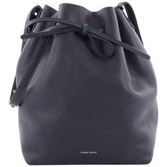 Used Mansur Gavriel Bucket Bag Tumbled Leather Large