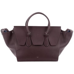 Celine Tote Tie Knot en cuir lisse moyen